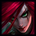 Photo de profil du champion League of Legend nommé Katarina