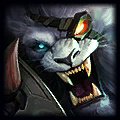 Photo de profil du champion League of Legend nommé Rengar